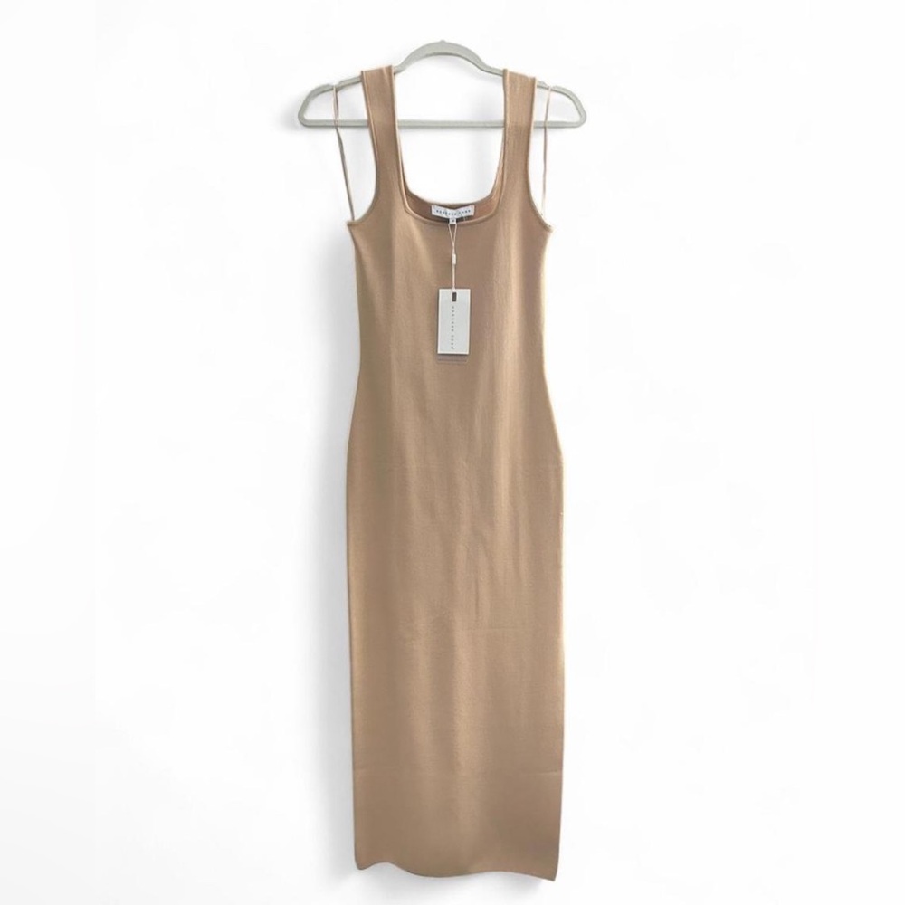 Endless Rose Tan Midi Dress